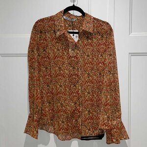 ZARA The Nico Blouse – Size L - NWT